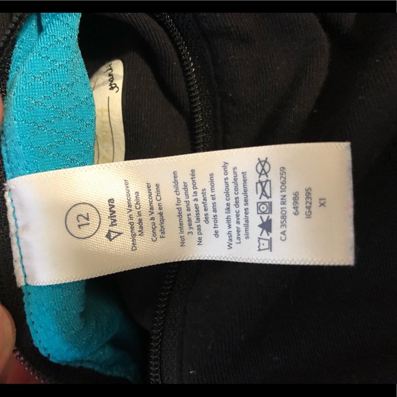 Ivivva reversible jacket size 12 - Picture 5 of 5